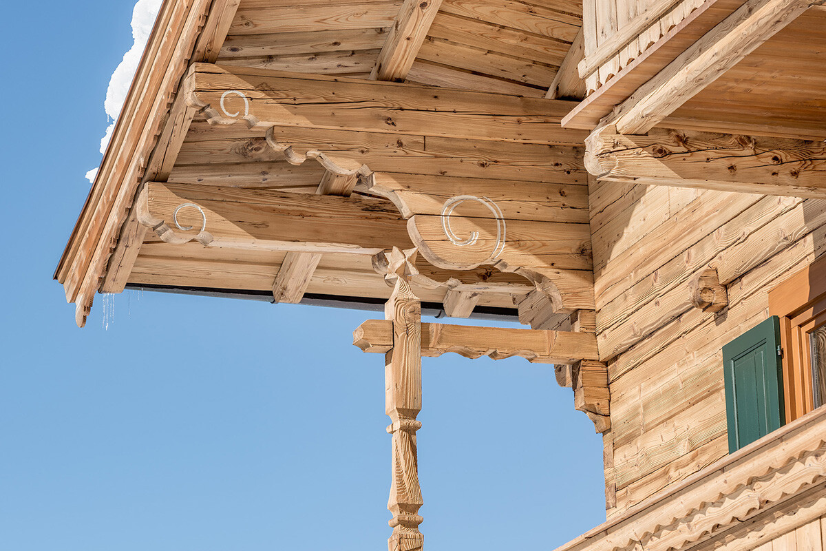 Projekt-Strahltechnik Hager Braito_Bauernhaus Waltl_Dachstützen